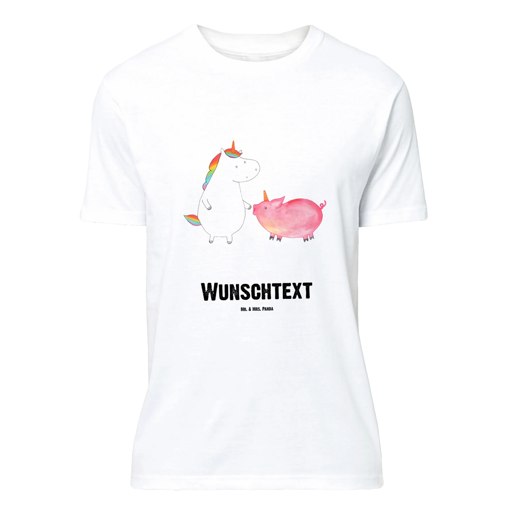 Personalisiertes T-Shirt Einhorn + Schweinhorn T-Shirt mit Namen, T-Shirt Personalisiert, Bedrucken, Wunschtext, T-Shirt mit Aufruck, Einhorn Deko, Unicorn, Einhorn, Einhörner, Schwein, Freundin, Schweinhorn, Freundschaft, Schweinchen