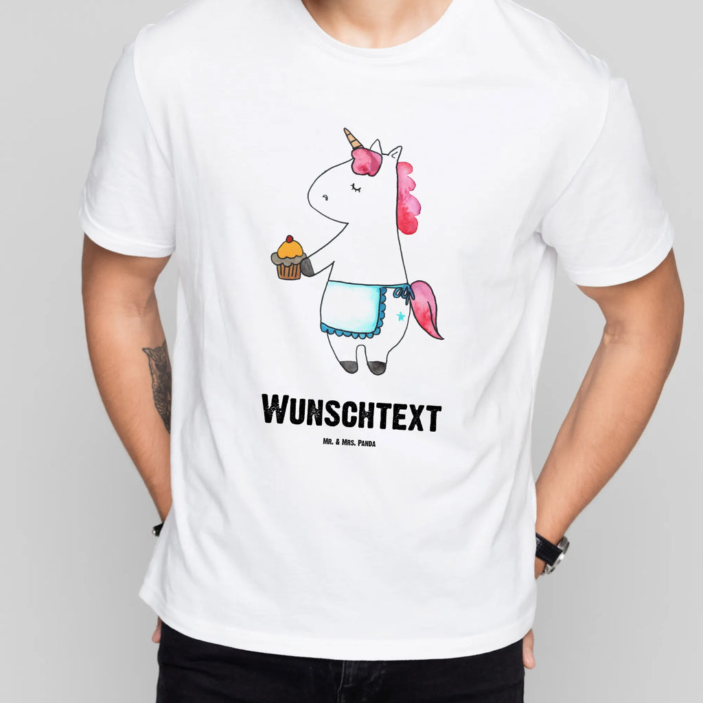 Rozmiar L Personalizowana koszulka Jednorożec muffinka Wunschtext, T-Shirt mit Aufruck, T-Shirt Personalisiert, Bedrucken, T-Shirt mit Namen, Einhorn Deko, Unicorn, Einhorn, Einhörner, Muffin, Geburtstagsgrüße, Grüße, Kekse, Geburtstag, Liebesgrüße, Glückwünsche, Backen