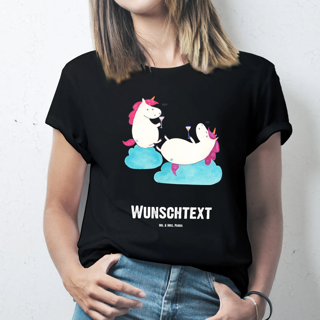 Rozmiar L Personalizowana koszulka jednorożec szampan Männer, T-Shirt mit Namen, T-Shirt mit Aufruck, Bedrucken, T-Shirt Personalisiert, Frauen, Wunschtext, Einhorn, Einhörner, Einhorn Deko, Unicorn, Beste, Sekt, Mädelsabend, Freundinnen, BFF, Party, Freundin, Anstoßen, Spaß, Korken