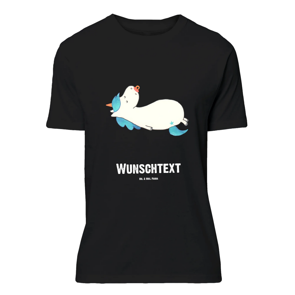 Rozmiar L Personalizowana koszulka Jednorożec smoczek T-Shirt mit Aufruck, T-Shirt mit Namen, Wunschtext, Bedrucken, T-Shirt Personalisiert, Einhorn Deko, Unicorn, Einhorn, Einhörner, Baby, Schnuller, Kleinkind, Geschenk Geburt, Mutter, Mama, Geburt, Säugling, Geburtstag