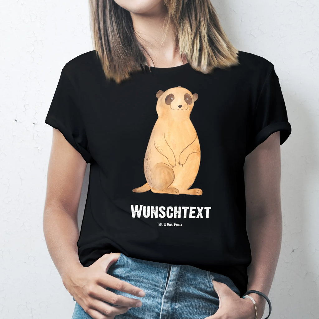 Personalisiertes T-Shirt Erdmännchen T-Shirt Personalisiert, T-Shirt mit Namen, Bedrucken, Wunschtext, T-Shirt mit Aufruck, Wildtiere, Afrika, Spruch, Roadtrip, Reisen, Weltreise, Traveling, Erdmännchen, Afrikareise