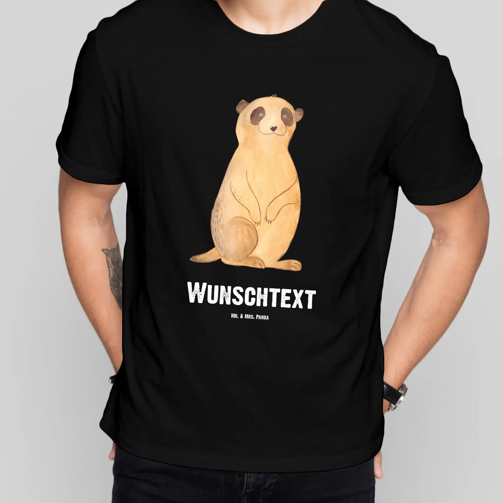 Personalisiertes T-Shirt Erdmännchen T-Shirt Personalisiert, T-Shirt mit Namen, Bedrucken, Wunschtext, T-Shirt mit Aufruck, Wildtiere, Afrika, Spruch, Roadtrip, Reisen, Weltreise, Traveling, Erdmännchen, Afrikareise