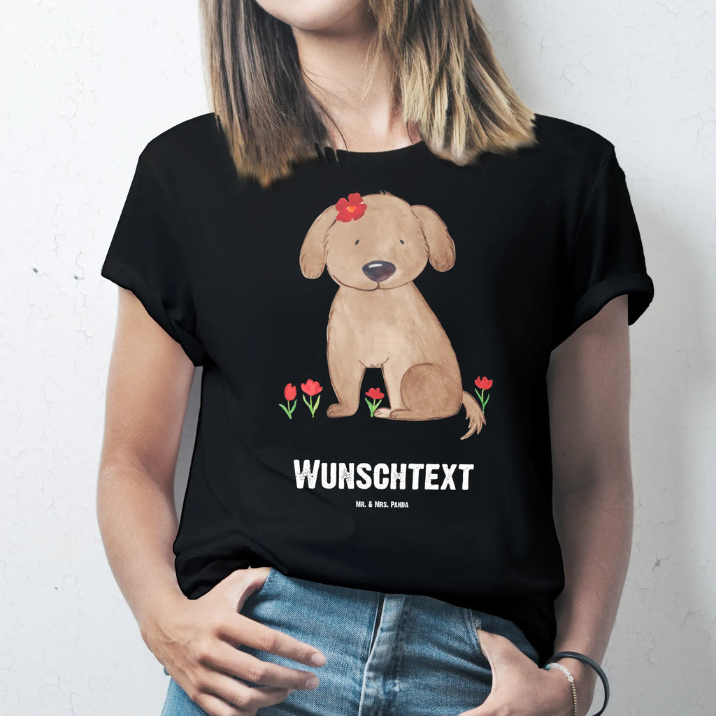 Personalised T-Shirt Dog lady T-Shirt Personalisiert, T-Shirt mit Namen, T-Shirt mit Aufruck, Wunschtext, Bedrucken, Hund, Hundebesitzer, Haustier, Hunderasse, Hundemotiv, Tierliebhaber, Sprüche, Hunde, Hundeglück, Frauchen, Hundeliebe, Liebe