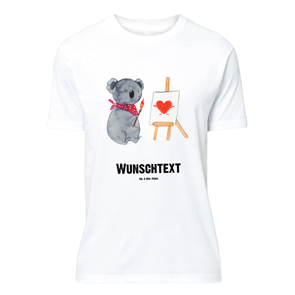 Personalised T-Shirt Koala bear Artist T-Shirt mit Namen, T-Shirt mit Aufruck, T-Shirt Personalisiert, Koalabär, Koala, Künstler, Liebensbeweis, Zeichnen, Gefühle, Liebe, Liebesgeschenk