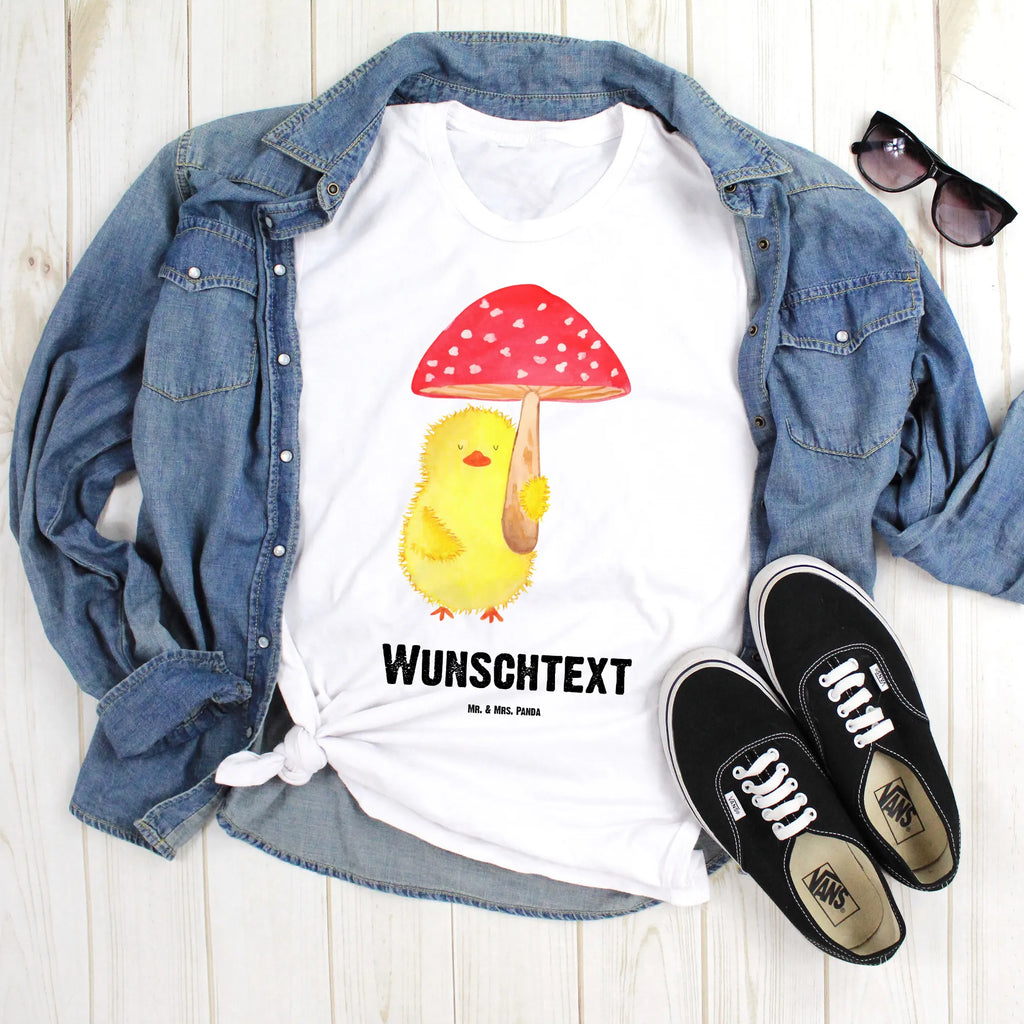 Personalised T-Shirt chick toadstool Bedrucken, T-Shirt mit Aufruck, Wunschtext, Männer, T-Shirt Personalisiert, Frauen, T-Shirt mit Namen, Ostern, Osterhase, Ostergeschenke, Osternest, Osterdeko, Geschenke zu Ostern, Ostern Geschenk, Ostergeschenke Kinder, Ostern Kinder, Fliegenpilz, Ostergrüße, Glückspilz, Küken, Frohe Ostern