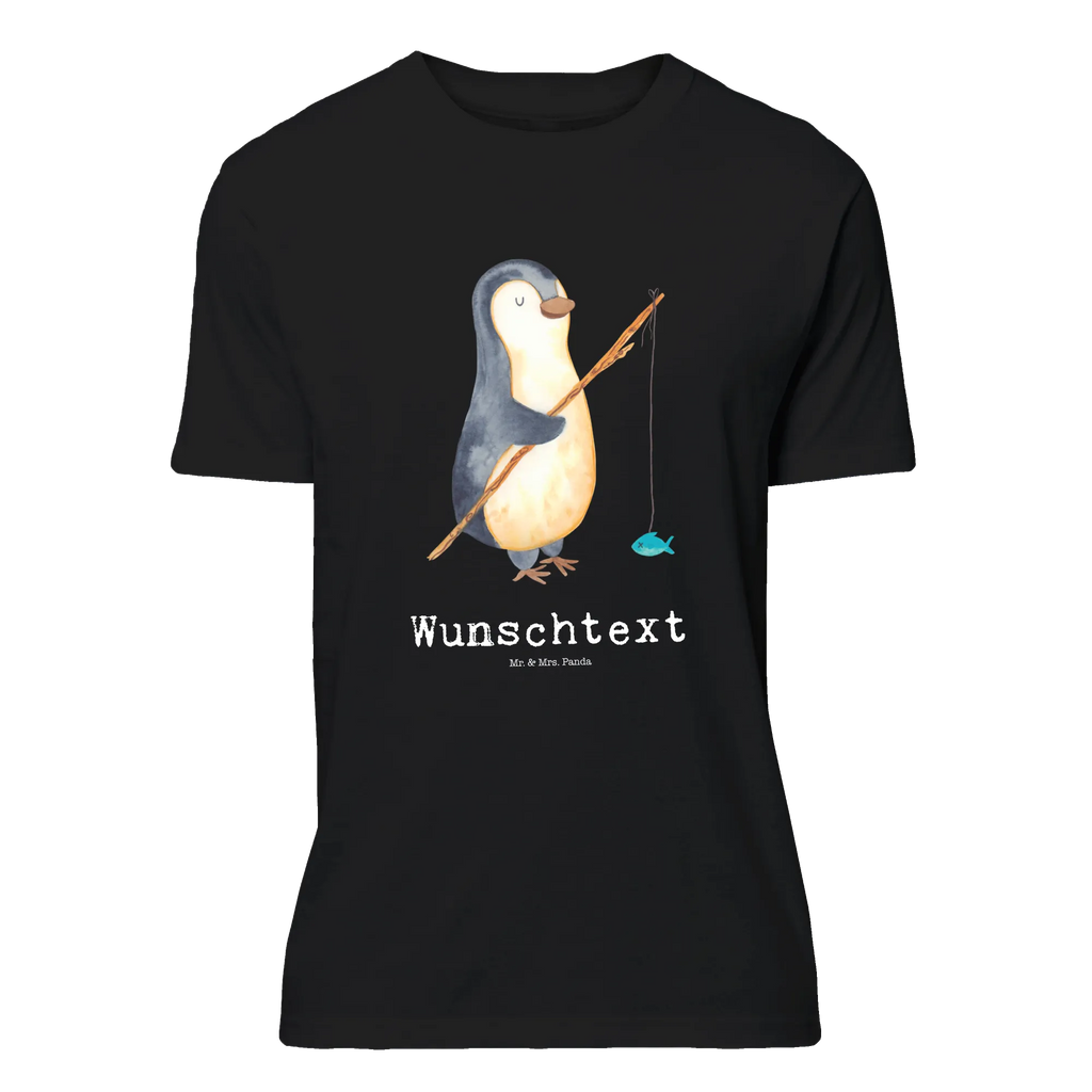 Rozmiar L Personalizowana koszulka Pingwin Wędkarz T-Shirt mit Aufruck, T-Shirt Personalisiert, Bedrucken, Wunschtext, T-Shirt mit Namen, Pinguin, Hobby, Planer, Tagträume, Tagesplan, Plan, Freundinnen, Pinguine, Angeln, Wochenende, Geschenk, Angler, Urlaub, Neustart, Motivation, Geschenkidee