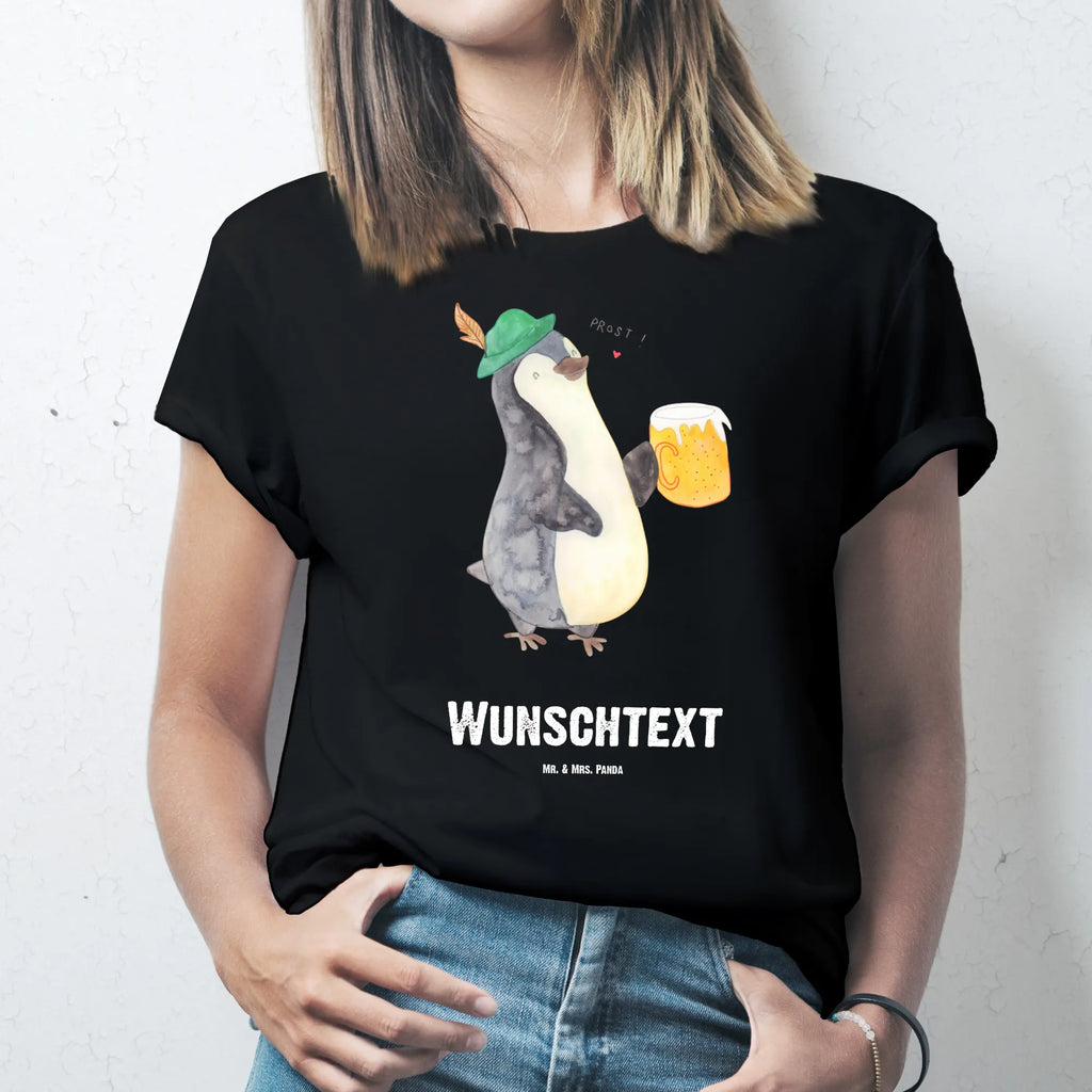 Rozmiar L Personalizowana koszulka pingwin piwo Bedrucken, T-Shirt mit Aufruck, T-Shirt mit Namen, T-Shirt Personalisiert, Wunschtext, Pinguin, Bier, Pinguine, Oktoberfest