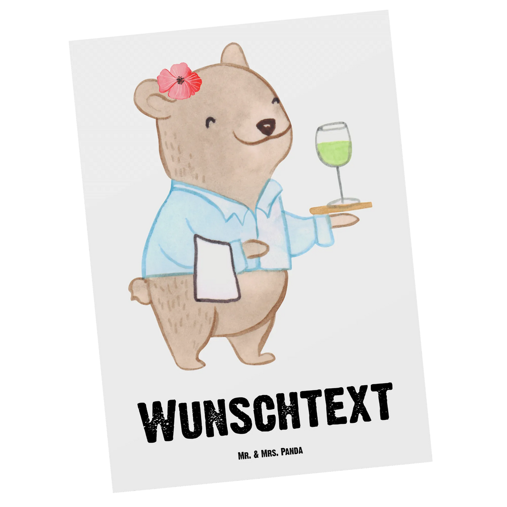 Personalised postcard Restaurant Specialist Heart gift, gift idea, best, farewell gift, passing exam, anniversary, retirement, promotion, job start, sayings, funny, profession