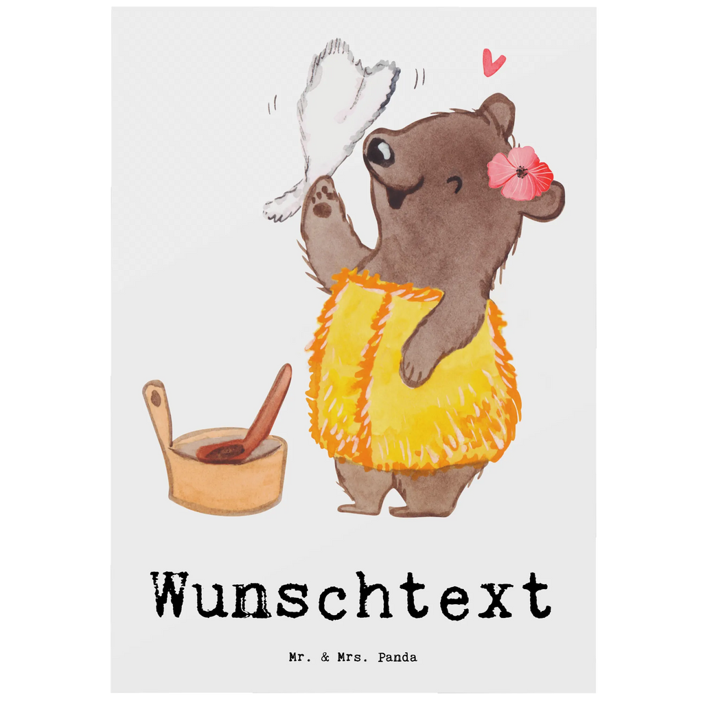 Personalisierte Postkarte Saunameisterin mit Herz Karte mit Namen, Postkarte mit Wunschtext, Geschenkkarte mit Namen, Einladung mit Namen, Ansichtskarte mit Namen, Karte mit Wunschtext, Einladung mit Wunschtext, Geschenkkarte mit Wunschtext, Grußkarte mit Namen, Postkarte bedrucken, Postkarte mit Namen, Grußkarte mit Wunschtext, Postkarte personalisierbar, Ansichtskarte mit Wunschtext, Beruf, Ausbildung, Jubiläum, Abschied, Rente, Kollege, Kollegin, Geschenk, Schenken, Arbeitskollege, Mitarbeiter, Firma, Danke, Dankeschön