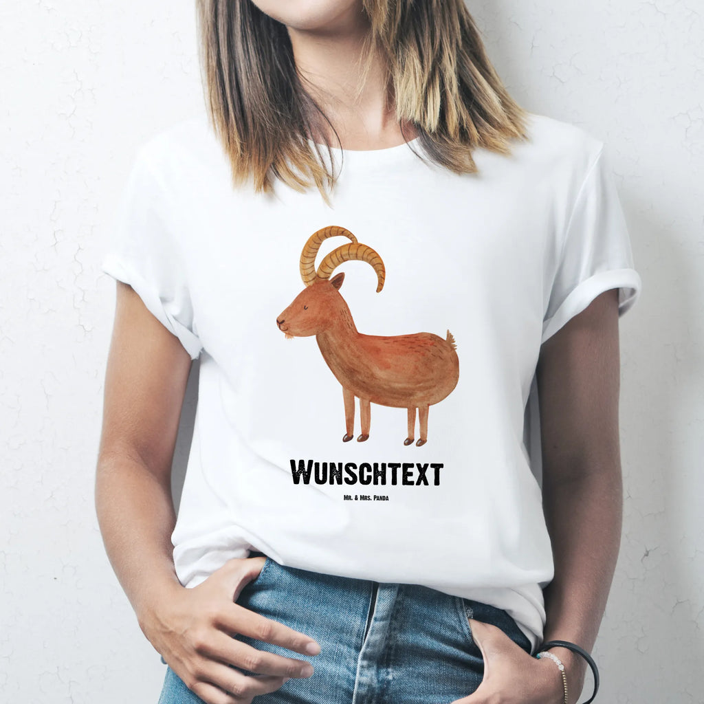 Personalisiertes T-Shirt Sternzeichen Steinbock Wunschtext, T-Shirt Personalisiert, T-Shirt mit Aufruck, Frauen, T-Shirt mit Namen, Männer, Bedrucken, Tierkreiszeichen, Sternzeichen, Horoskop, Astrologie, Aszendent, Geschenk Dezember, Steinböcke, Geburtstag Dezember, Steinbock Geschenk, Bock, Geburtstag Januar, Steinbock Sternzeichen, Geschenk Januar, Ziege