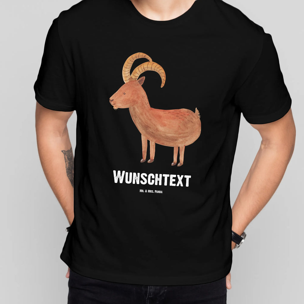 Personalisiertes T-Shirt Sternzeichen Steinbock Wunschtext, T-Shirt Personalisiert, T-Shirt mit Aufruck, Frauen, T-Shirt mit Namen, Männer, Bedrucken, Tierkreiszeichen, Sternzeichen, Horoskop, Astrologie, Aszendent, Geschenk Dezember, Steinböcke, Geburtstag Dezember, Steinbock Geschenk, Bock, Geburtstag Januar, Steinbock Sternzeichen, Geschenk Januar, Ziege