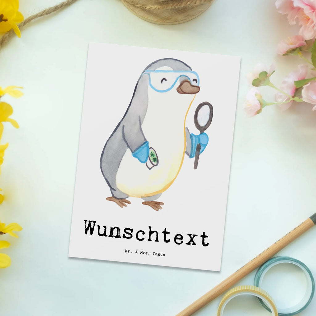 Personalizowana kartka pocztowa biolog serce Zawód, Wykształcenie, Jubileusz, Pożegnanie, Emerytura, Kolega, Koleżanka, Prezent, Dawać, Pracownik, Współpracownik, Firma, Dziękuję, Dziękuję bardzo