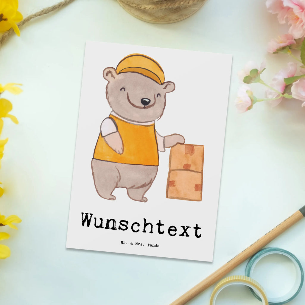 Personalisierte Postkarte Fachlagerist mit Herz Postkarte mit Wunschtext, Geschenkkarte mit Wunschtext, Postkarte mit Namen, Einladung mit Wunschtext, Einladung mit Namen, Postkarte personalisierbar, Ansichtskarte mit Namen, Grußkarte mit Wunschtext, Grußkarte mit Namen, Ansichtskarte mit Wunschtext, Postkarte bedrucken, Karte mit Namen, Geschenkkarte mit Namen, Karte mit Wunschtext, Beruf, Ausbildung, Jubiläum, Abschied, Rente, Kollege, Kollegin, Geschenk, Schenken, Arbeitskollege, Mitarbeiter, Firma, Danke, Dankeschön, Lagerverwalter, Lagerarbeiter, Lagerist, Fachlagerist
