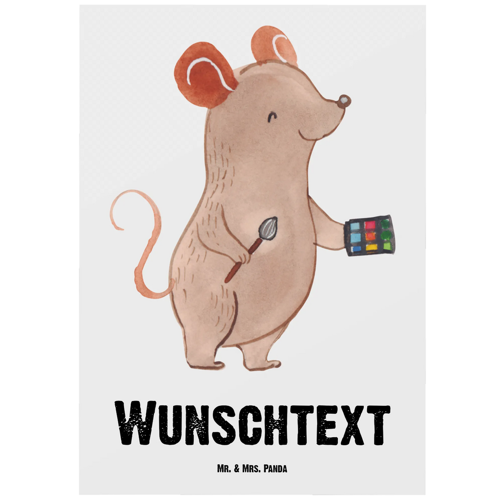 Personalised postcard Beautician Heart gift, gift idea, best, farewell gift, passing exam, anniversary, retirement, promotion, job start, sayings, funny, profession