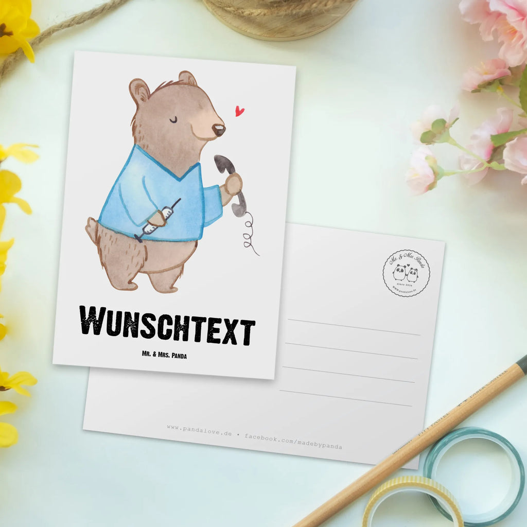 Personalisierte Postkarte Medizinische Fachangestellter mit Herz Grußkarte mit Wunschtext, Ansichtskarte mit Namen, Postkarte mit Wunschtext, Einladung mit Wunschtext, Postkarte bedrucken, Postkarte mit Namen, Postkarte personalisierbar, Karte mit Wunschtext, Geschenkkarte mit Wunschtext, Einladung mit Namen, Karte mit Namen, Grußkarte mit Namen, Ansichtskarte mit Wunschtext, Geschenkkarte mit Namen, Beruf, Ausbildung, Jubiläum, Abschied, Rente, Kollege, Kollegin, Geschenk, Schenken, Arbeitskollege, Mitarbeiter, Firma, Danke, Dankeschön, Sprechstundenhilfe, Arzthelfer, Medizinischer Fachangestellter