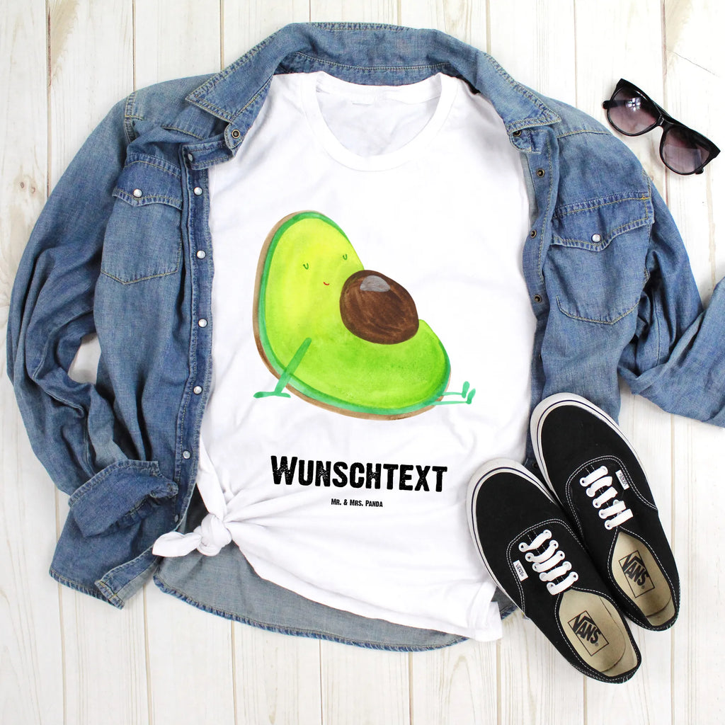 Personalisiertes T-Shirt Avocado schwanger T-Shirt Personalisiert, Bedrucken, T-Shirt mit Aufruck, T-Shirt mit Namen, Wunschtext, Veggie, Vegan, Avocado, Gesund, Babyparty, Babyshower, Schwangerschaft, Schwanger