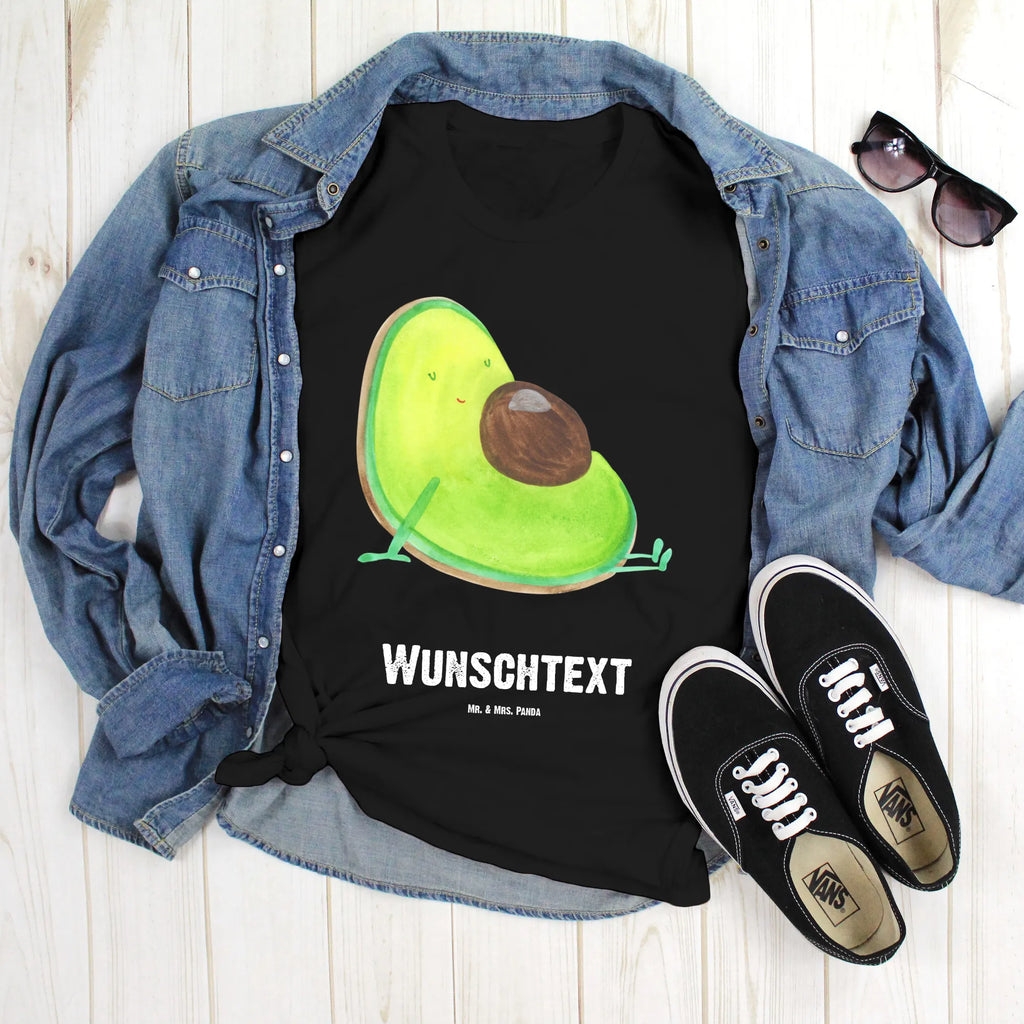 Personalisiertes T-Shirt Avocado schwanger T-Shirt Personalisiert, Bedrucken, T-Shirt mit Aufruck, T-Shirt mit Namen, Wunschtext, Veggie, Vegan, Avocado, Gesund, Babyparty, Babyshower, Schwangerschaft, Schwanger