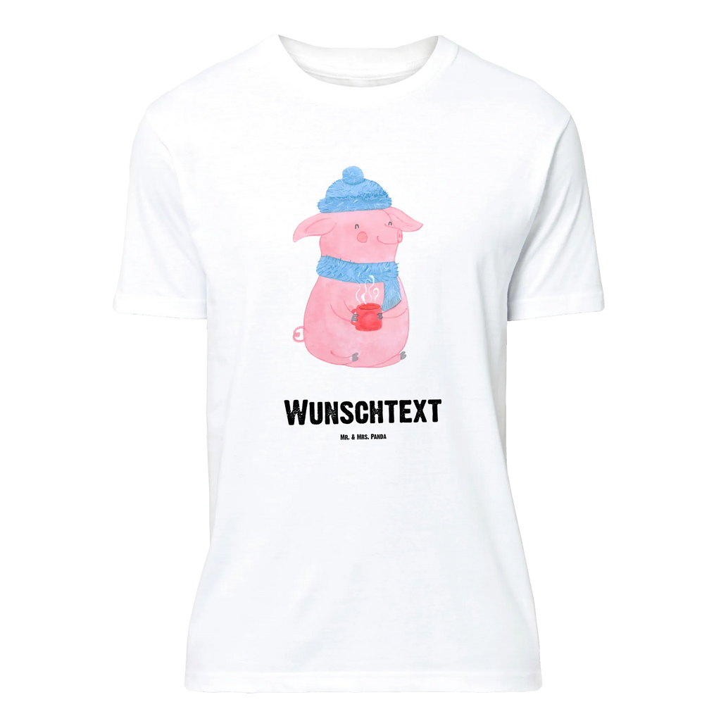 Rozmiar L Personalizowana koszulka świnia grzane wino T-Shirt Personalisiert, T-Shirt mit Namen, T-Shirt mit Aufruck, Bedrucken, Wunschtext, Nikolaus, Weihnachtsdeko, Winter, Heiligabend, Advent, Wintermotiv, Weihnachten, Weihnachtsmarkt, Glühschwein, Punsch, Glühwein