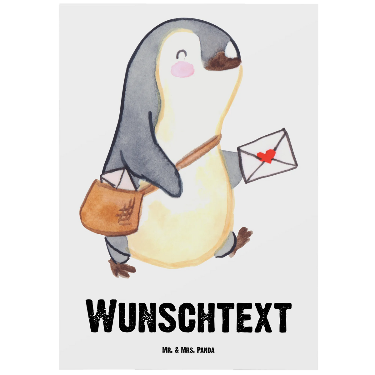 Personalisierte Postkarte Postbote Herz Grußkarte mit eigenem Text, Karte mit Namen, Ansichtskarte mit Namen, Individualisierbare Postkarte, Postkarte mit Wunschtext, individuelle grußkarte, Ansichtskarte mit Wunschtext, personalisierte postkarten, Postkarte mit Namen, Grußkarte mit Wunschtext, Postkarte personalisiert, Postkarten mit Namen, Postkarte Personalisierbar, Personalisierte Postkarte mit Namen, Personalisierte Grußkarten, Personalisierte Grußkarte, Personalisierte Postkarte, personalisierbare postkarte, grußkarte personalisiert, Karte mit Wunschtext, Personalisierte Karte, Personalisierbare Grußkarte, individuelle postkarte, Personalisierte Postkarte mit Wunschtext, Grußkarte mit Namen, Postkarte mit eigenem Text, Personalisierte Mr. & Mrs. Panda Postkarte, Geschenk, Schenken, Jubiläum, Danke, Dankeschön, Beruf, Ausbildung, Abschied, Rente, Kollege, Kollegin, Arbeitskollege, Mitarbeiter, Firma, Briefträger, Briefzusteller, Postler, Postbote