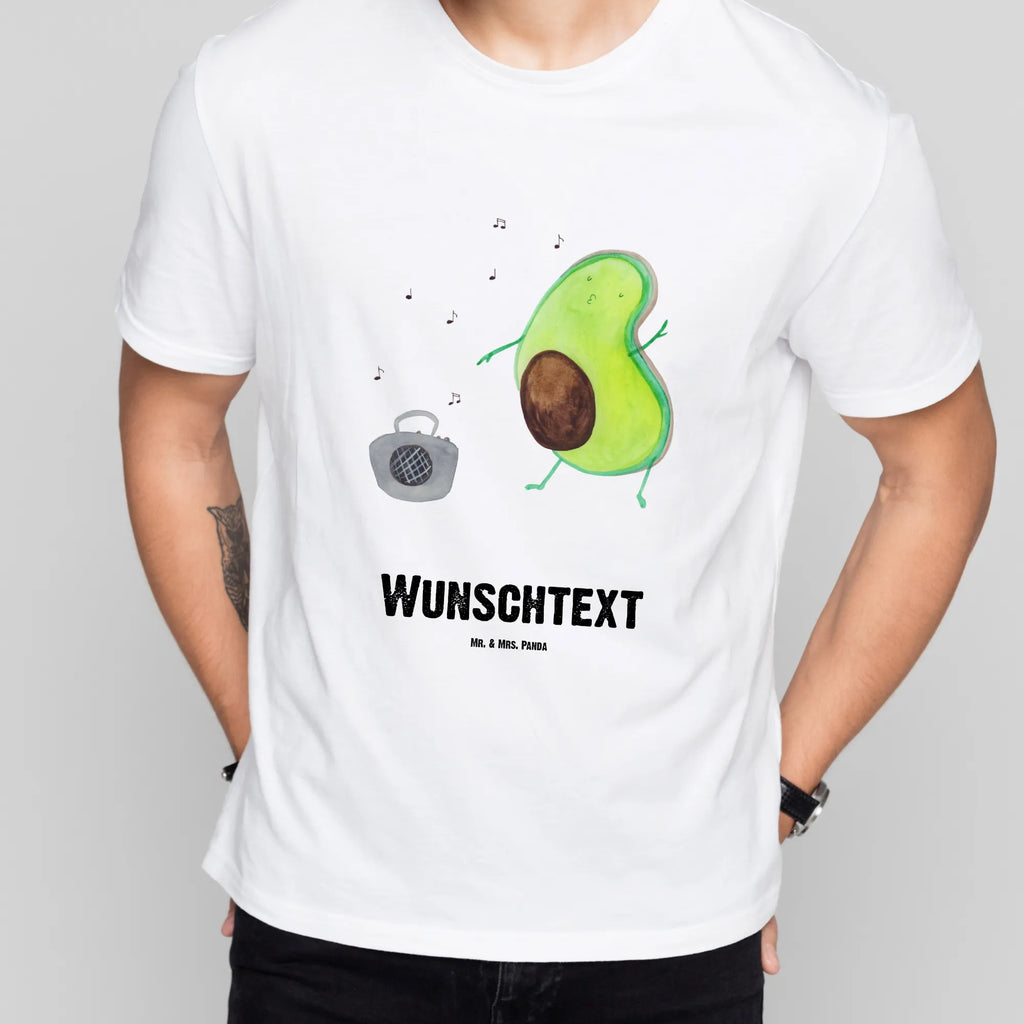 Personalisiertes T-Shirt Avocado tanzt T-Shirt mit Aufruck, Wunschtext, Bedrucken, T-Shirt mit Namen, T-Shirt Personalisiert, Avocado, Veggie, Vegan, Gesund