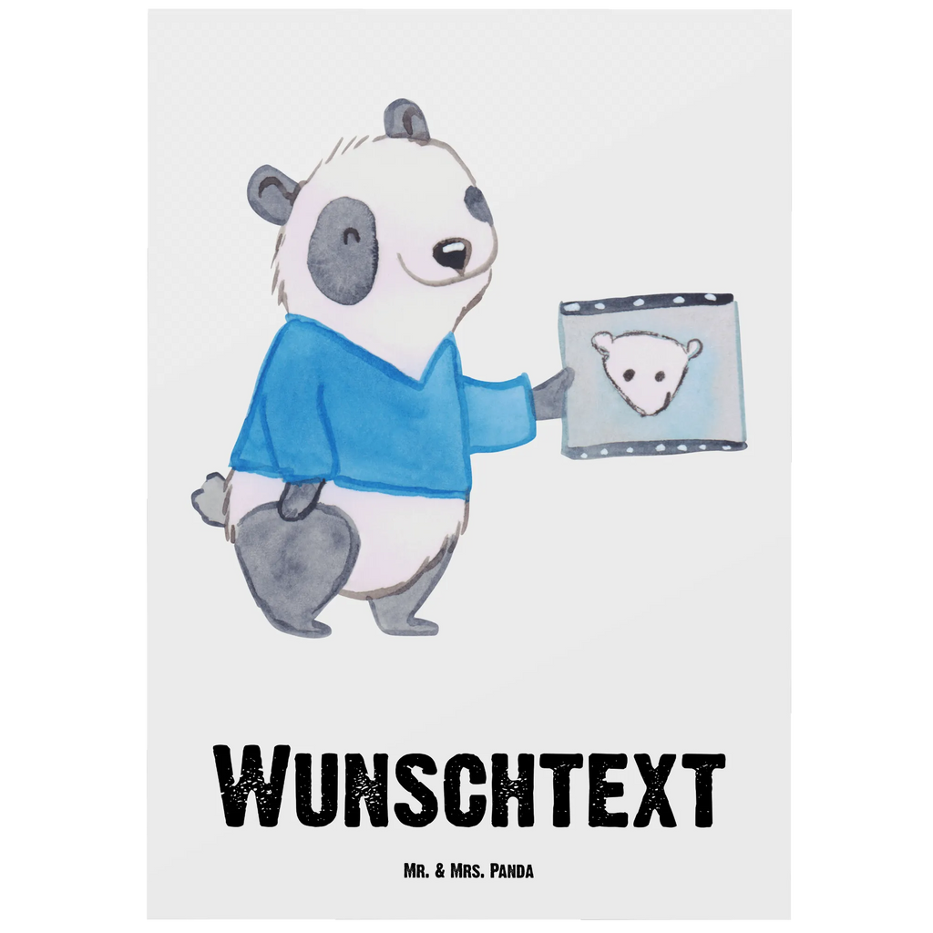 Personalised postcard Radiology Assistant heart gift, gift idea, best, farewell gift, passing exam, anniversary, retirement, promotion, job start, sayings, funny, profession