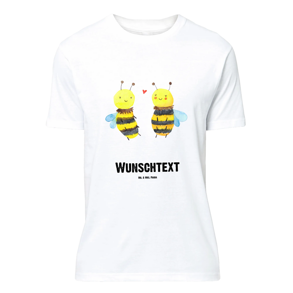 Personalised T-Shirt bee In love T-Shirt mit Aufruck, Wunschtext, Bedrucken, T-Shirt Personalisiert, T-Shirt mit Namen, Wespe, Hummel, Biene