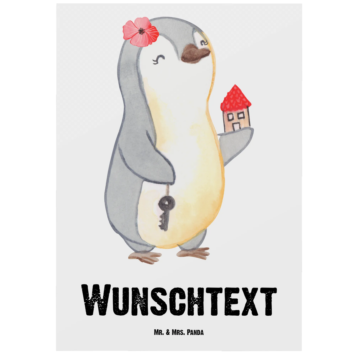 Personalised postcard Real Estate Agent heart gift, gift idea, best, farewell gift, passing exam, anniversary, retirement, promotion, job start, sayings, funny, profession
