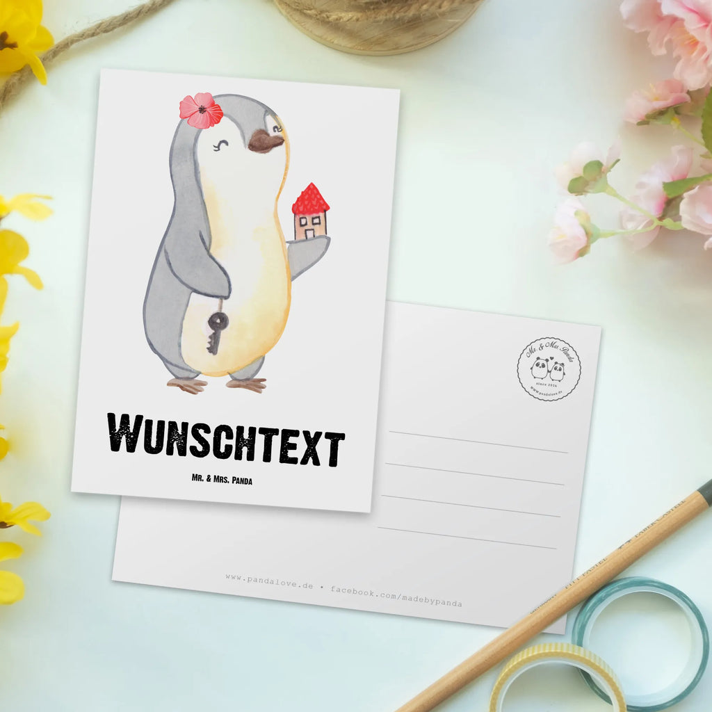 Personalisierte Postkarte Immobilienkauffrau mit Herz Grußkarte mit Wunschtext, Grußkarte mit Namen, Einladung mit Wunschtext, Ansichtskarte mit Namen, Postkarte Personalisierbar, Ansichtskarte mit Wunschtext, Karte mit Namen, Postkarte mit Namen, Karte mit Wunschtext, Geschenkkarte mit Wunschtext, Geschenkkarte mit Namen, Einladung mit Namen, Postkarte mit Wunschtext, Postkarte Bedrucken, Geschenk, Schenken, Jubiläum, Danke, Dankeschön, Beruf, Ausbildung, Abschied, Rente, Kollege, Kollegin, Arbeitskollege, Mitarbeiter, Firma, Immobilienmaklerin, Immobilienhändlerin, Immobilienkauffrau, Immobilienbüro