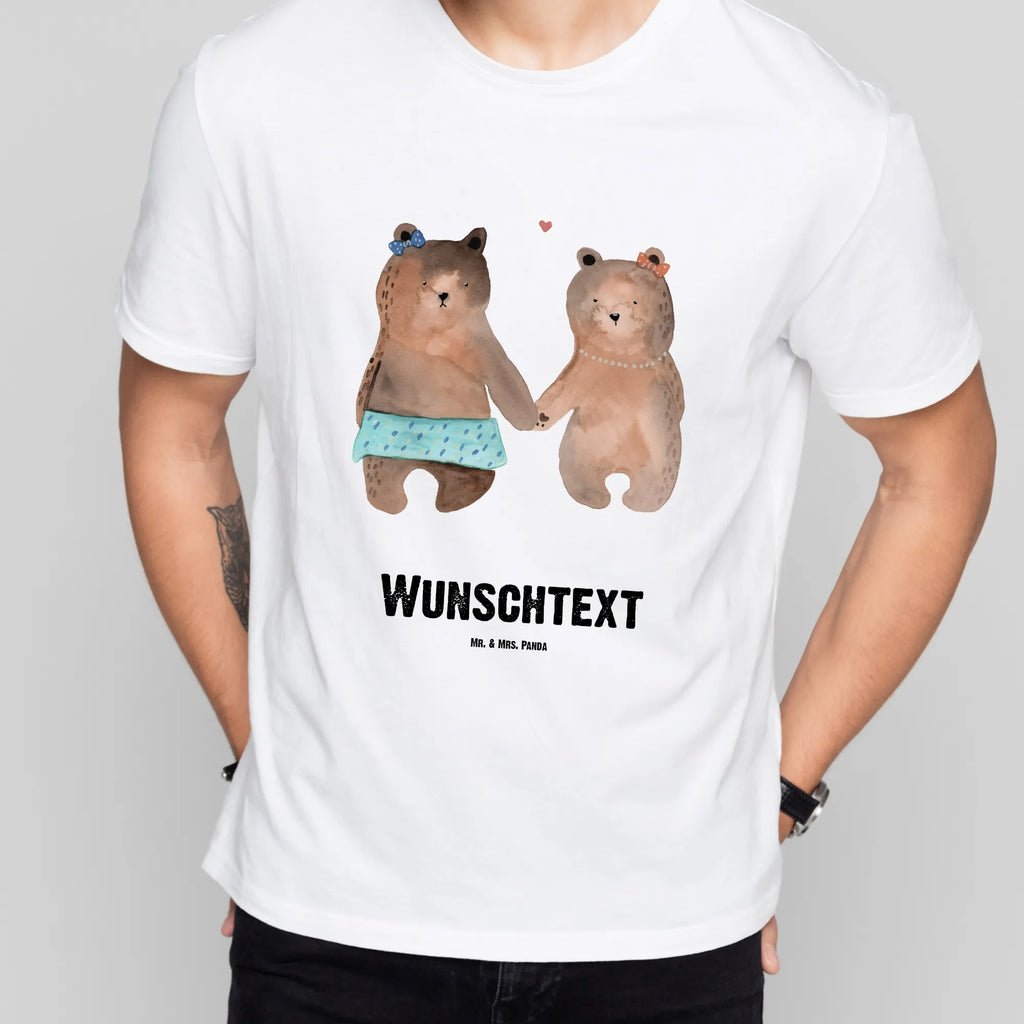 Personalised T-Shirt bear Girlfriend Wunschtext, T-Shirt Personalisiert, T-Shirt mit Namen, T-Shirt mit Aufruck, Bedrucken, Teddybär, Teddy, Bär, Bär Freundin Beste Freund Liebe Liebesbeweis Verliebt Kumpel Kumpeliene