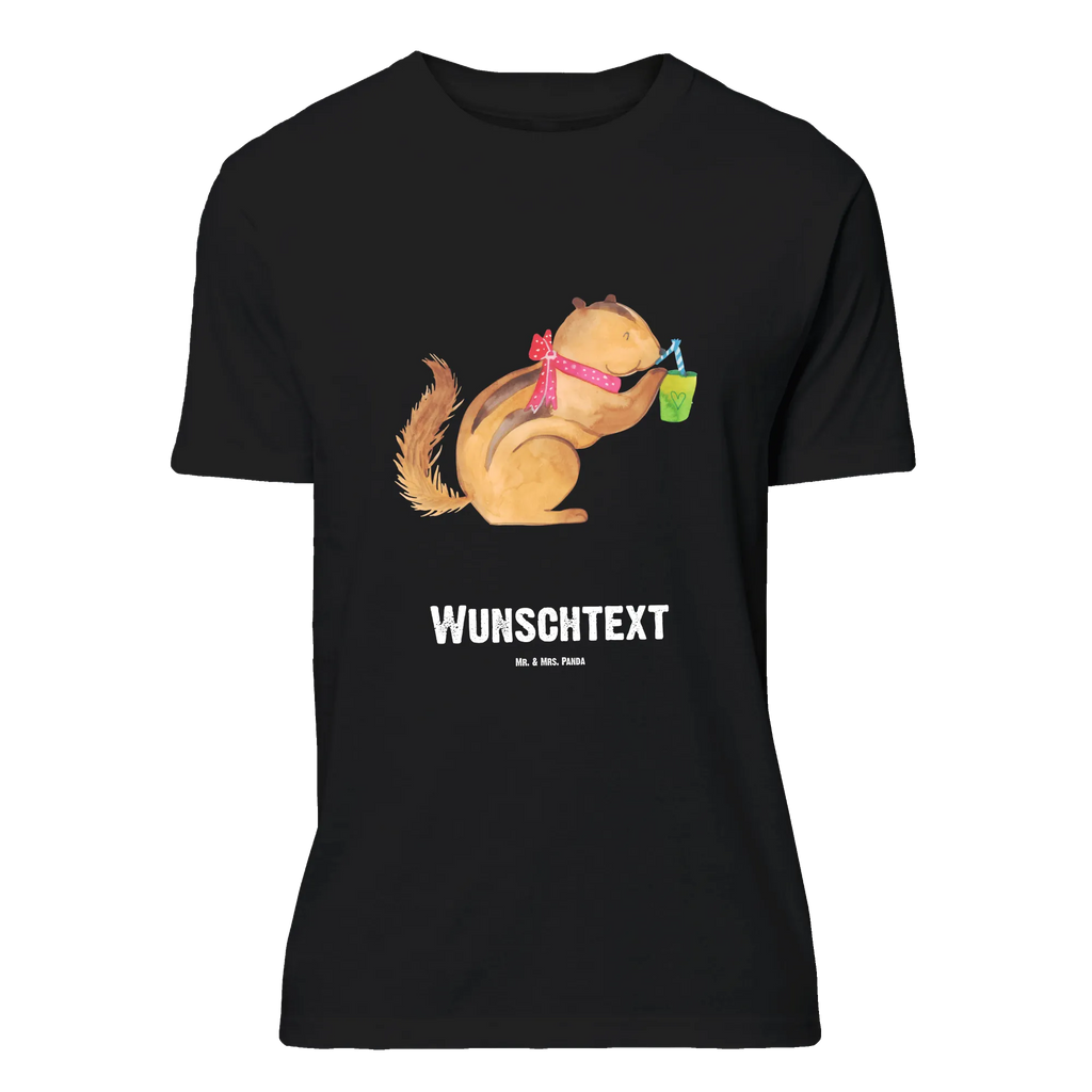 Personalisiertes T-Shirt Eichhörnchen Smoothie Wunschtext, T-Shirt mit Aufruck, T-Shirt Personalisiert, Bedrucken, T-Shirt mit Namen, Gute Laune, Lustige Sprüche, Tiere, Tiermotive, Green Smoothies, Streifenhörnchen, Abnehmen, Diät, Eichhörnchen