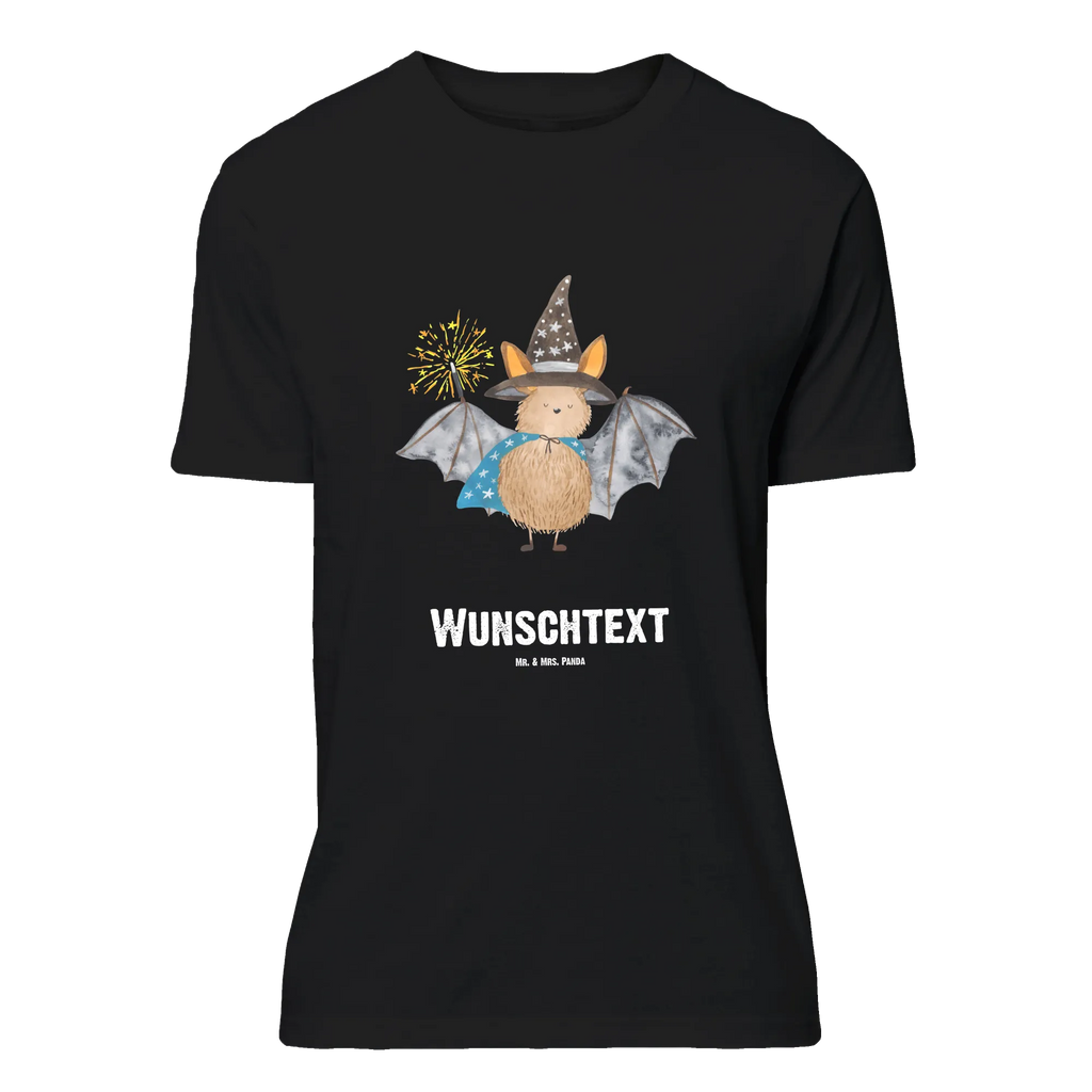 Rozmiar L Personalizowana koszulka Nietoperz czarodziej T-Shirt mit Aufruck, T-Shirt mit Namen, Männer, Bedrucken, Frauen, T-Shirt Personalisiert, Wunschtext, Tiermotive, Gute Laune, lustige Sprüche, Tiere, Zauberer, Fledermäuse, Magier, Fledermaus, reinsteigern