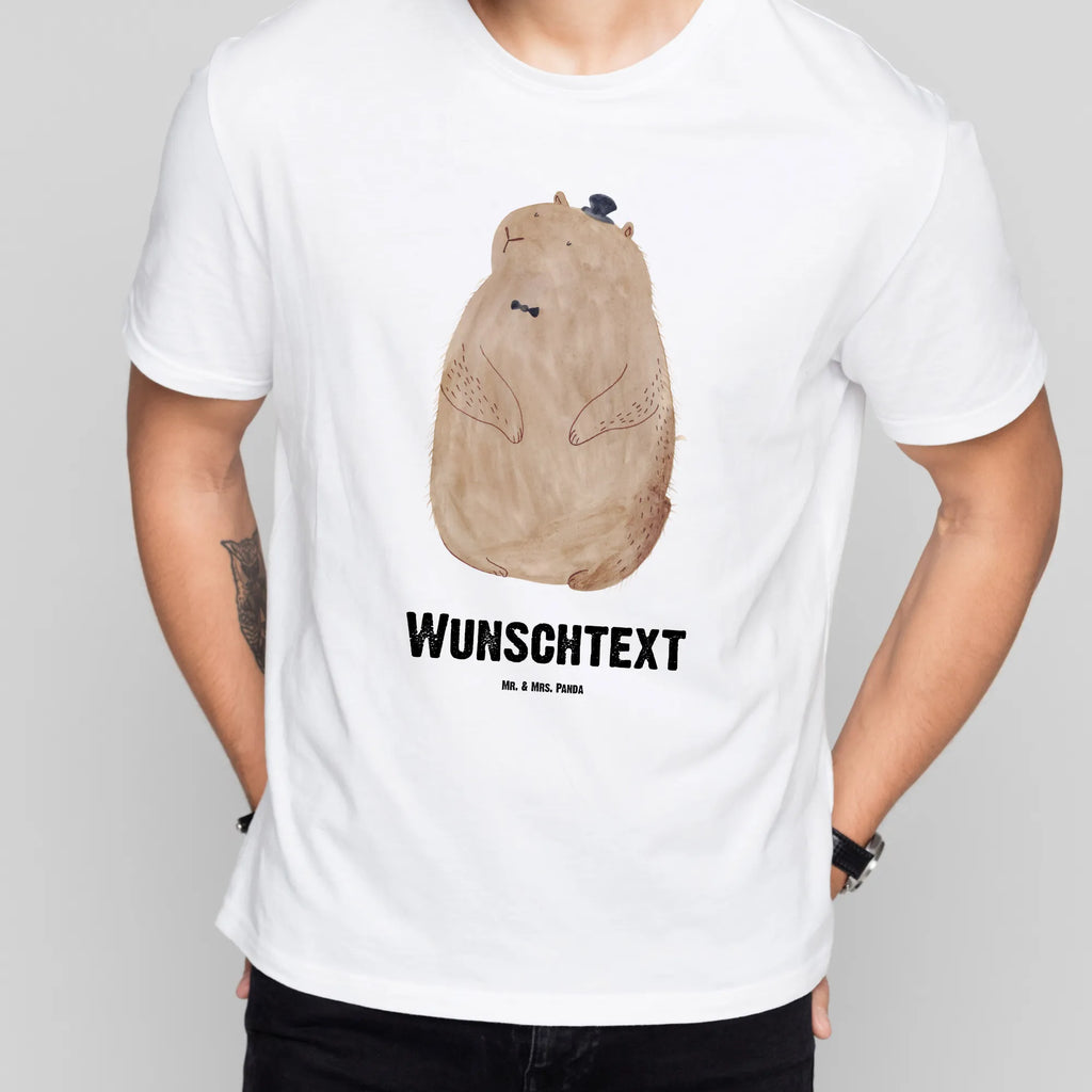 Rozmiar L Personalizowana koszulka Świstak Bedrucken, Wunschtext, T-Shirt mit Aufruck, T-Shirt mit Namen, T-Shirt Personalisiert, Lustige Sprüche, Gute Laune, Tiere, Tiermotive, Respekt, Anstand, Knigge, Murmeltier, Fröhlichkeit, Freundlichkeit