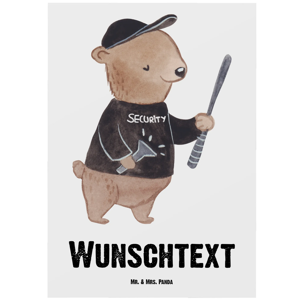 Personalisierte Postkarte Bodyguard mit Herz Geschenkkarte mit Namen, Karte mit Wunschtext, Postkarte mit Wunschtext, Postkarte personalisierbar, Ansichtskarte mit Wunschtext, Ansichtskarte mit Namen, Geschenkkarte mit Wunschtext, Einladung mit Wunschtext, Grußkarte mit Namen, Postkarte mit Namen, Postkarte bedrucken, Karte mit Namen, Einladung mit Namen, Grußkarte mit Wunschtext, Beruf, Ausbildung, Jubiläum, Abschied, Rente, Kollege, Kollegin, Geschenk, Schenken, Arbeitskollege, Mitarbeiter, Firma, Danke, Dankeschön, Bodyguard, Personenschützer