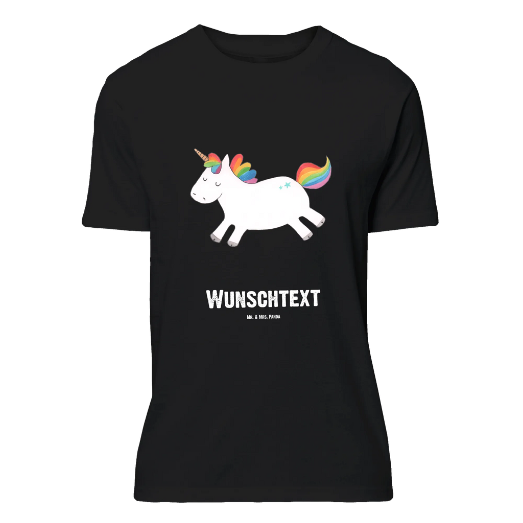 Rozmiar L Personalizowana koszulka Jednorożec Szczęśliwy T-Shirt mit Namen, Bedrucken, T-Shirt mit Aufruck, T-Shirt Personalisiert, Wunschtext, Einhorn Deko, Unicorn, Einhorn, Einhörner, Spannend, glücklich, Lebensfreude, Witzig, Fröhlich, Freude, Lächeln, Lachen, Spaß