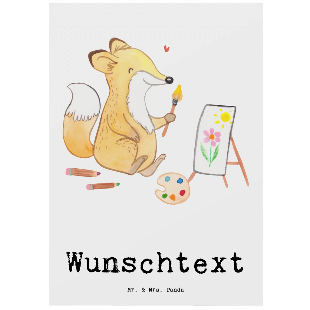 Personalizowana kartka pocztowa lis Malowanie Prezent, Sport, Dyscyplina sportowa, Hobby, Darować, Dziękuję, Dzięki, Wyróżnienie, Wygrana, Sportowiec