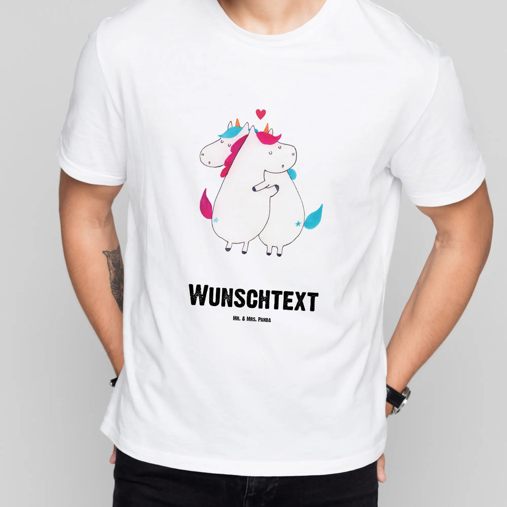 Rozmiar L Personalizowana koszulka jednorożec Wiadomość T-Shirt Personalisiert, T-Shirt mit Aufruck, Wunschtext, T-Shirt mit Namen, Bedrucken, Einhorn Deko, Unicorn, Einhorn, Einhörner, Ehe, Spruch, Valentine, Geschenk, Liebe, Partner, Lustig, Valentinstag, Witzig