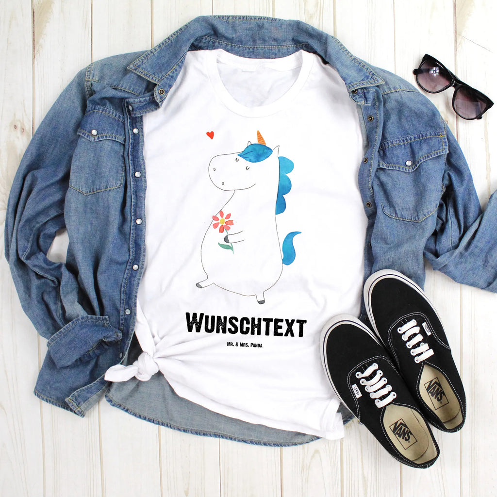 Rozmiar L Personalizowana koszulka Jednorożec spacer Bedrucken, Wunschtext, T-Shirt mit Namen, T-Shirt mit Aufruck, T-Shirt Personalisiert, Einhorn Deko, Unicorn, Einhorn, Einhörner, Mutter, Blumen, Motivation, Schwester, Spaziergang, Freude, Gute Laune, Glitzer, Freundin