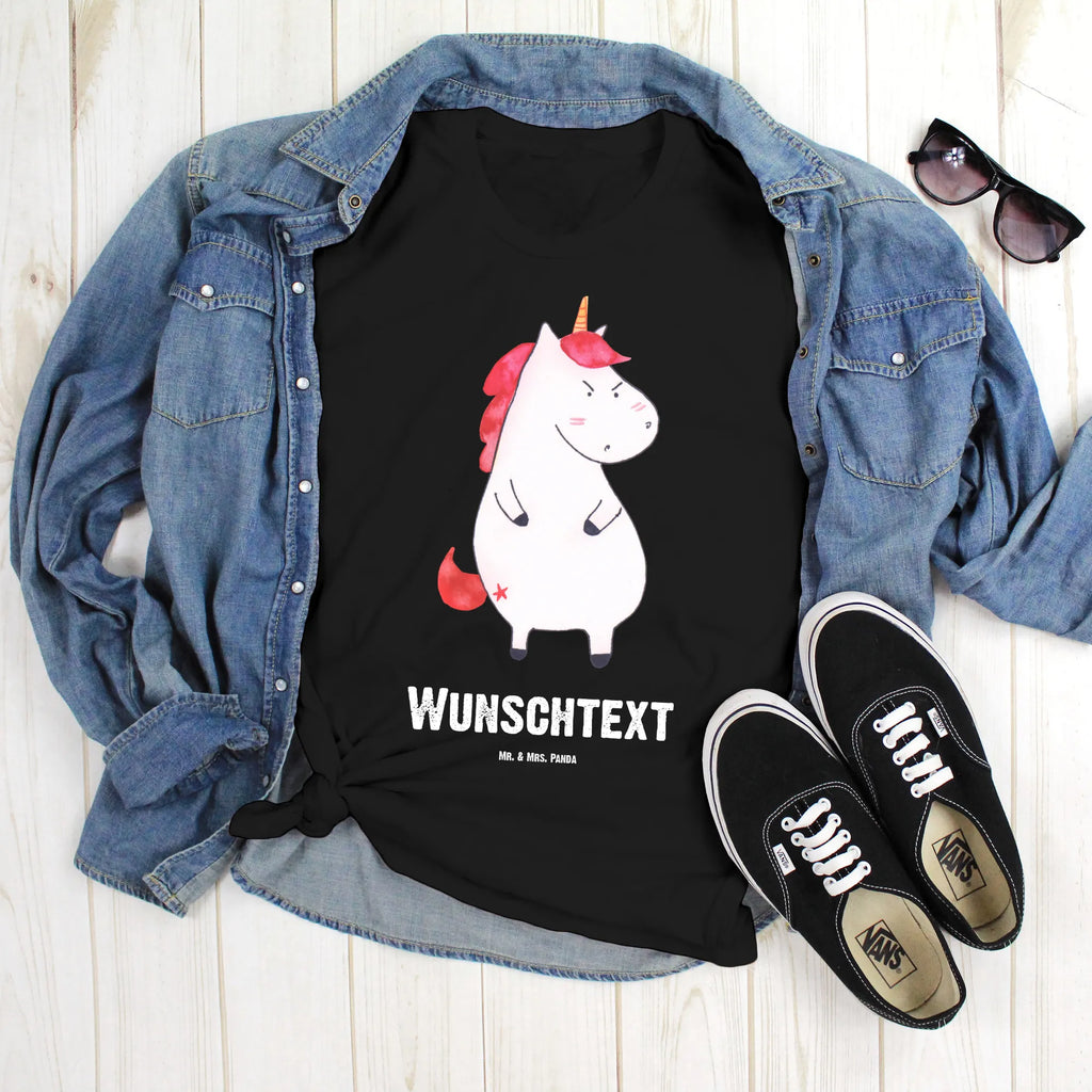 Personalised T-Shirt unicorn Fury Bedrucken, T-Shirt Personalisiert, T-Shirt mit Aufruck, T-Shirt mit Namen, Wunschtext, Einhorn Deko, Unicorn, Einhorn, Einhörner, Nein, Dumme Fragen, Lustig, Spaß, wütend, Realität, Geschenk, Büro, Lustlos, Ansage, Arbeit
