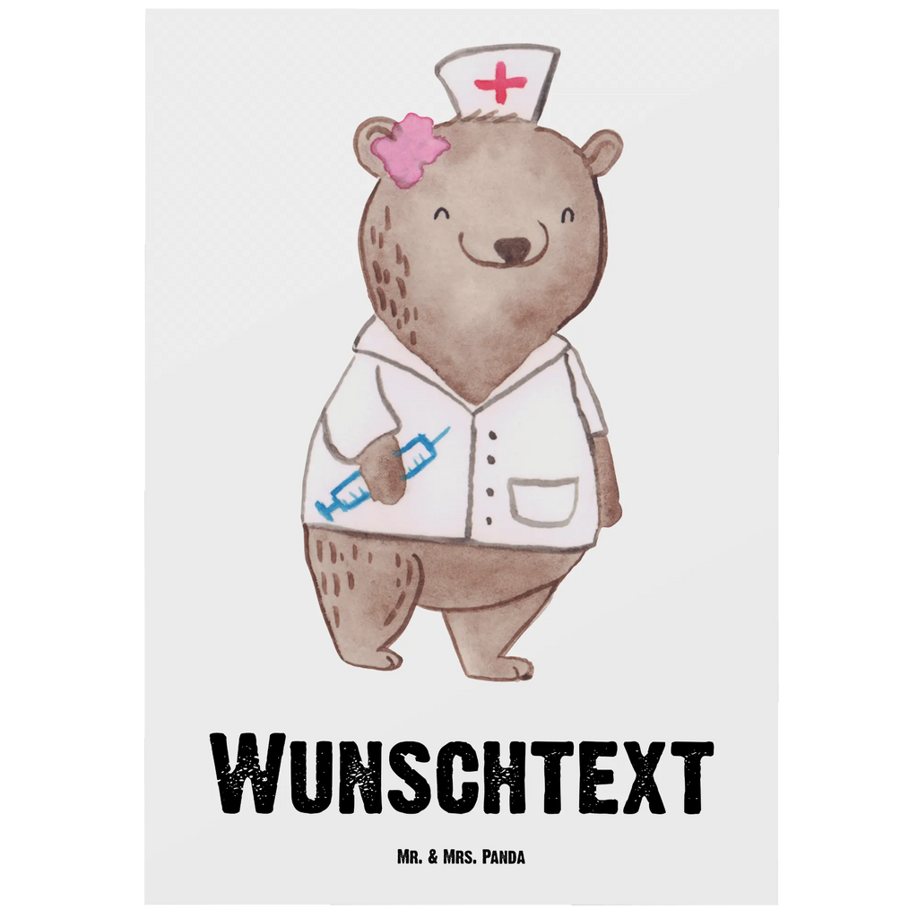 Personalised postcard anesthesiologist heart gift, gift idea, best, farewell gift, passing exam, anniversary, retirement, promotion, job start, sayings, funny, profession