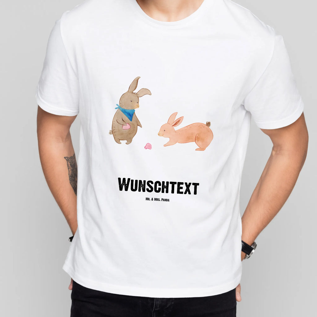 Personalised T-Shirt Bunnies with seashell T-Shirt mit Namen, T-Shirt Personalisiert, T-Shirt mit Aufruck, Oma, Muttertag, Papa, Vatertag, Opa, Bruder, Schwester, Mama, Familie, BFF, Hasen, Freundin, Muscheln Sammeln, Freundinnen, Best Friends, Muscheln, Meer, Beste Freundin