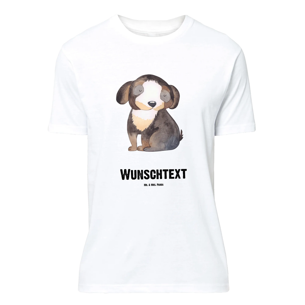 Rozmiar L Personalizowana koszulka pies relaks T-Shirt mit Aufruck, Bedrucken, T-Shirt mit Namen, Wunschtext, T-Shirt Personalisiert, Hundemotiv, Hund, Haustier, Tierliebhaber, Sprüche, Hunderasse, Hundebesitzer, Liebe, Hundeliebe, Schwarzer Hund, Hundeglück