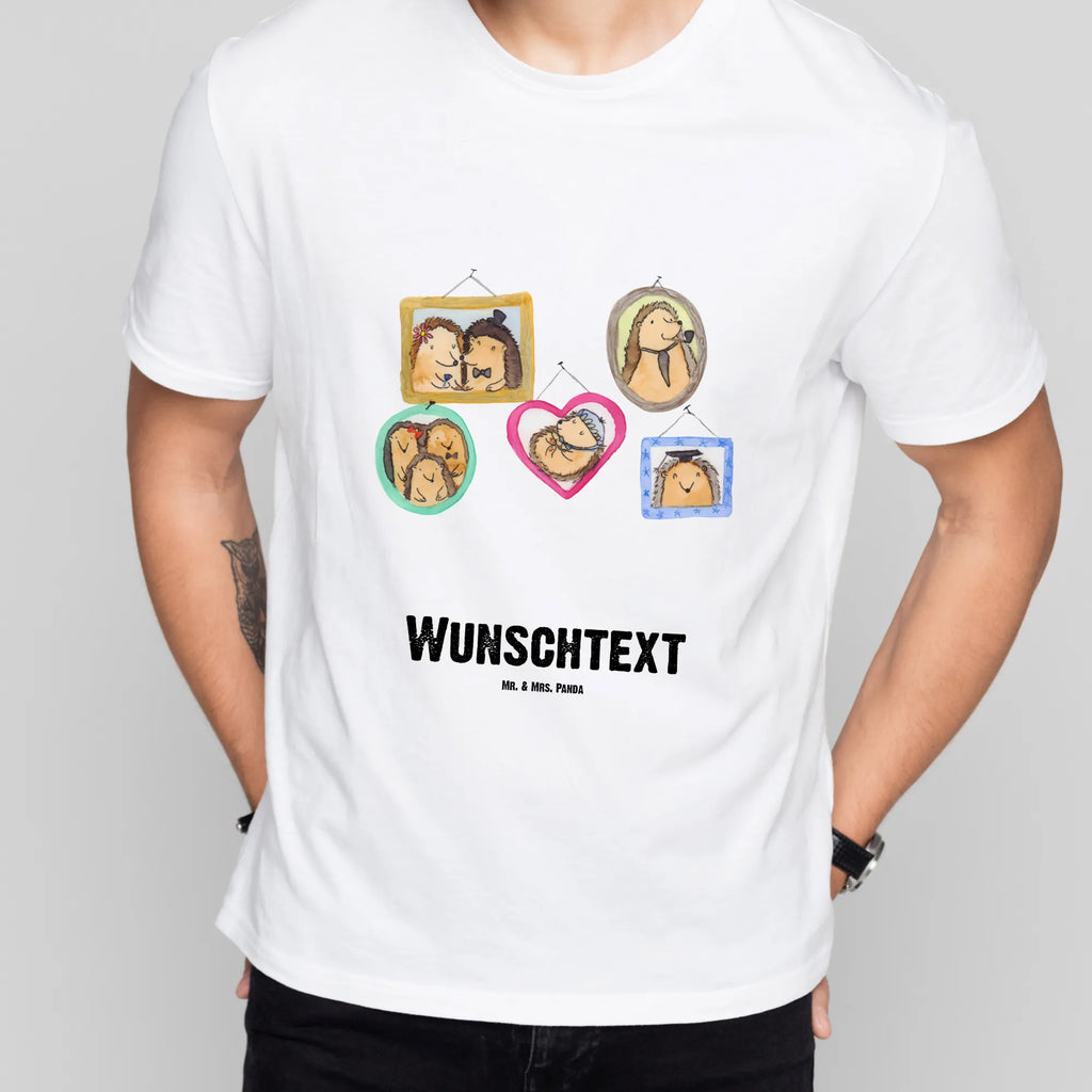 Personalisiertes T-Shirt Igel Familie T-Shirt Personalisiert, T-Shirt mit Aufruck, T-Shirt mit Namen, Oma, Muttertag, Papa, Vatertag, Opa, Bruder, Schwester, Mama, Familie, Zusammenhalt, Glück, Bilder, Igel, Liebe