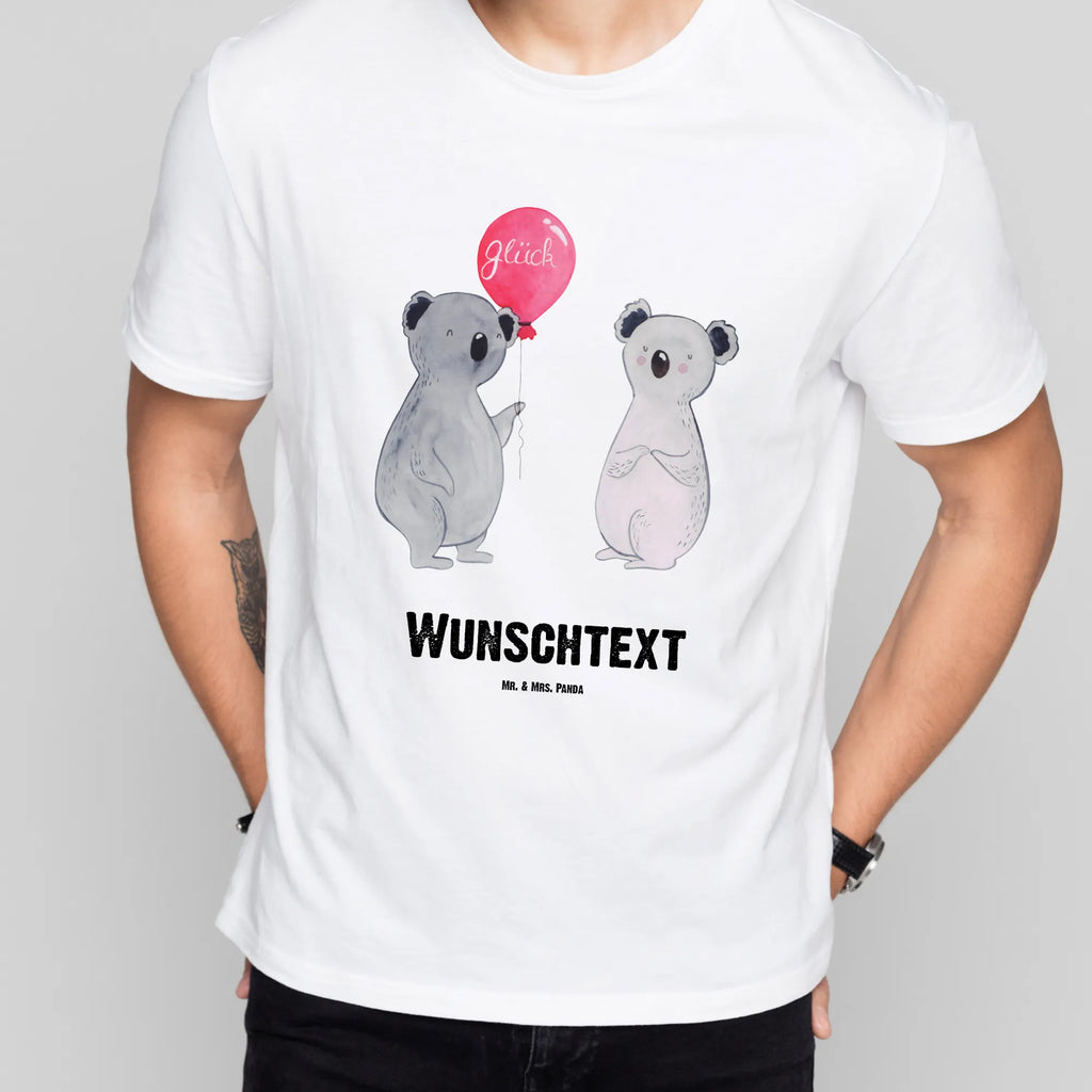 Personalised T-Shirt Koala bear balloon T-Shirt mit Aufruck, T-Shirt mit Namen, T-Shirt Personalisiert, Koalabär, Koala, Geschenk, Luftballon, Party, Geburtstag