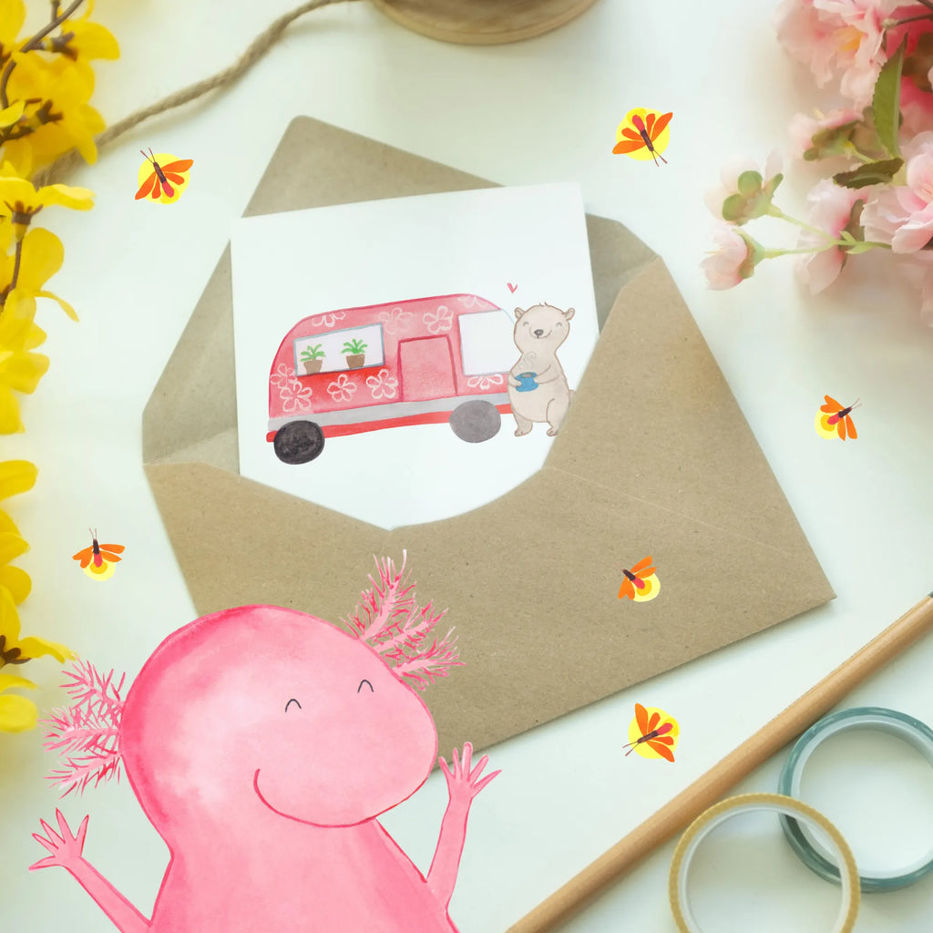 Spersonalizowana kartka z życzeniami niedźwiedź Kamper Prezent, Sport, Dyscyplina sportowa, Hobby, Darować, Dziękuję, Dzięki, Wyróżnienie, Wygrana, Sportowiec