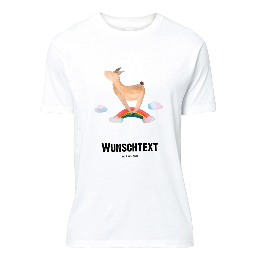 Rozmiar L Personalizowana koszulka lama tęcza Wunschtext, T-Shirt Personalisiert, T-Shirt mit Aufruck, Bedrucken, T-Shirt mit Namen, Alpaka, Lama, Freiheit, Wolkenland, Selbstständig, Lamas, Haters, Hobby, Abi, Schule, Regenbogen, Außenseiter, Haters Gonna Hate