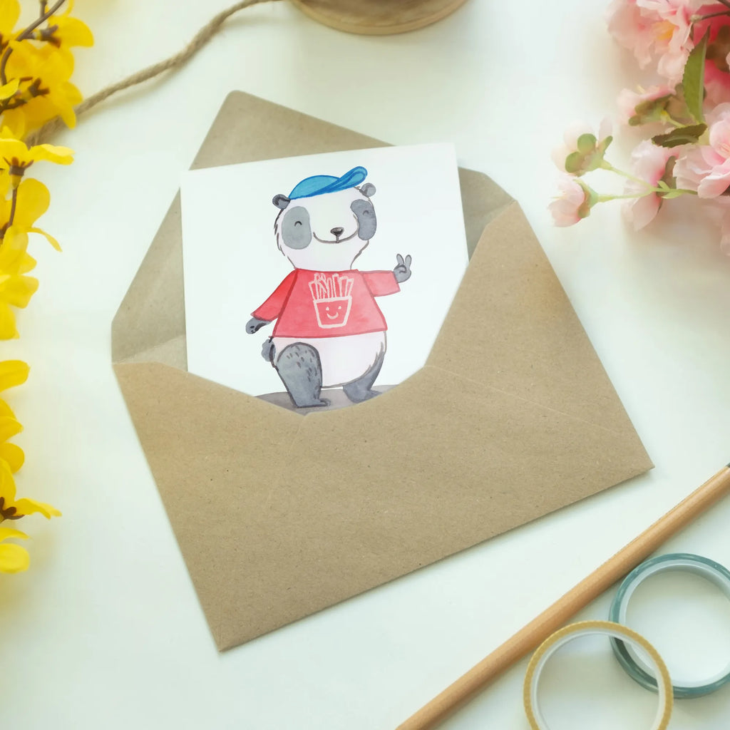 Spersonalizowana kartka z życzeniami Panda Jazda na longboardzie Prezent, Sport, Dyscyplina sportowa, Hobby, Darować, Dziękuję, Dzięki, Wyróżnienie, Wygrana, Sportowiec