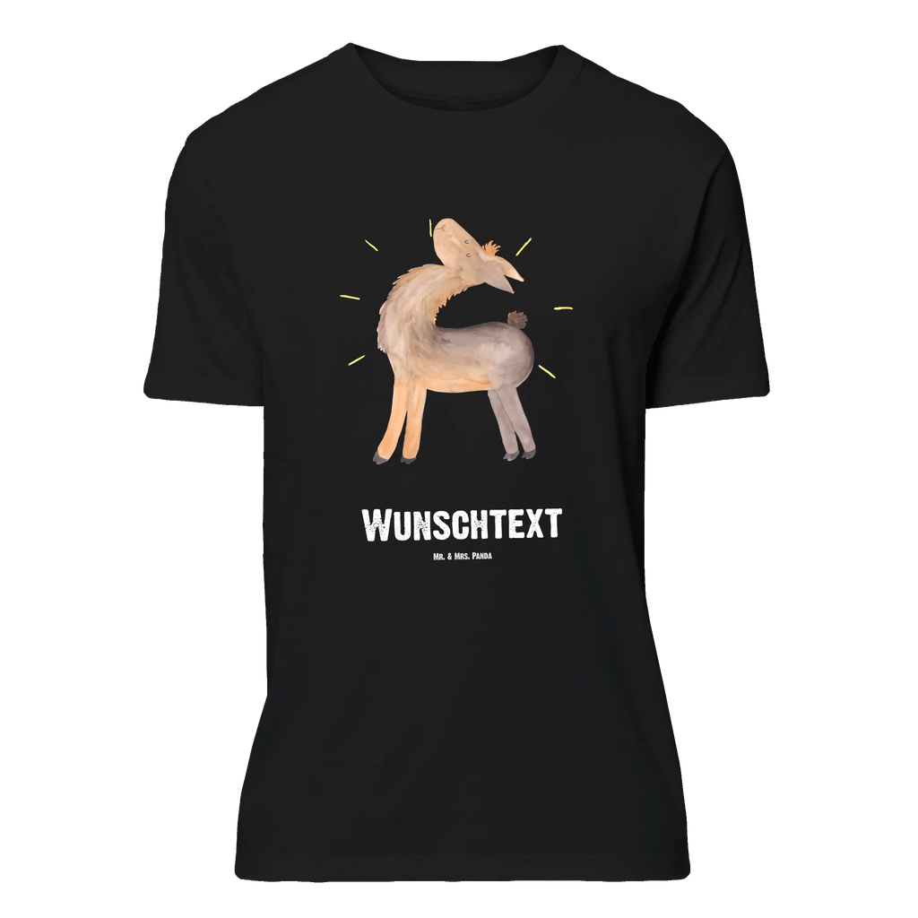 Personalisiertes T-Shirt Lama stolz T-Shirt Personalisiert, T-Shirt mit Namen, Wunschtext, T-Shirt mit Aufruck, Bedrucken, Alpaka, Lama, Außenseiter, Beste Freundin, Stolz, Freundin, Anders, Familie, Kumpel, Hippie, Freundinnen, Family, Neustart, Lamas
