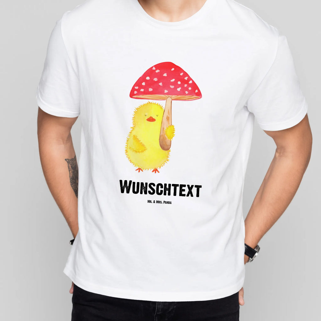 Personalised T-Shirt chick toadstool Bedrucken, T-Shirt mit Aufruck, Wunschtext, Männer, T-Shirt Personalisiert, Frauen, T-Shirt mit Namen, Ostern, Osterhase, Ostergeschenke, Osternest, Osterdeko, Geschenke zu Ostern, Ostern Geschenk, Ostergeschenke Kinder, Ostern Kinder, Fliegenpilz, Ostergrüße, Glückspilz, Küken, Frohe Ostern