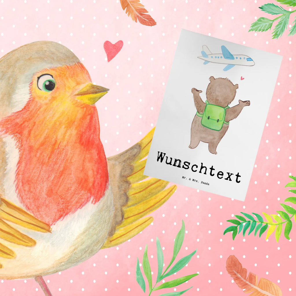 Spersonalizowana kartka z życzeniami niedźwiedź Podróże Prezent, Sport, Dyscyplina sportowa, Hobby, Darować, Dziękuję, Dzięki, Wyróżnienie, Wygrana, Sportowiec