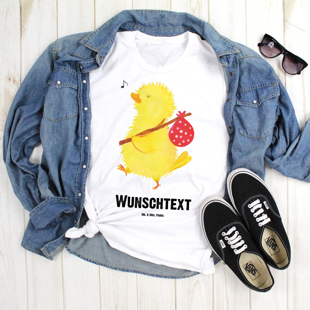 Personalised T-Shirt chick wander Männer, T-Shirt mit Namen, T-Shirt Personalisiert, Bedrucken, Frauen, Wunschtext, T-Shirt mit Aufruck, Ostern, Osterhase, Ostergeschenke, Osternest, Osterdeko, Geschenke zu Ostern, Ostern Geschenk, Ostergeschenke Kinder, Ostern Kinder, Osterei, Grüße, liebe Grüße, Ostergrüße, Flausen, Reisen, Wunder, Weltenbummler, Ei, Ostereier, Frühlingsgefühle, Backpacker, Küken, Frohe Ostern, Zeitmanagement, Zeit, Freude